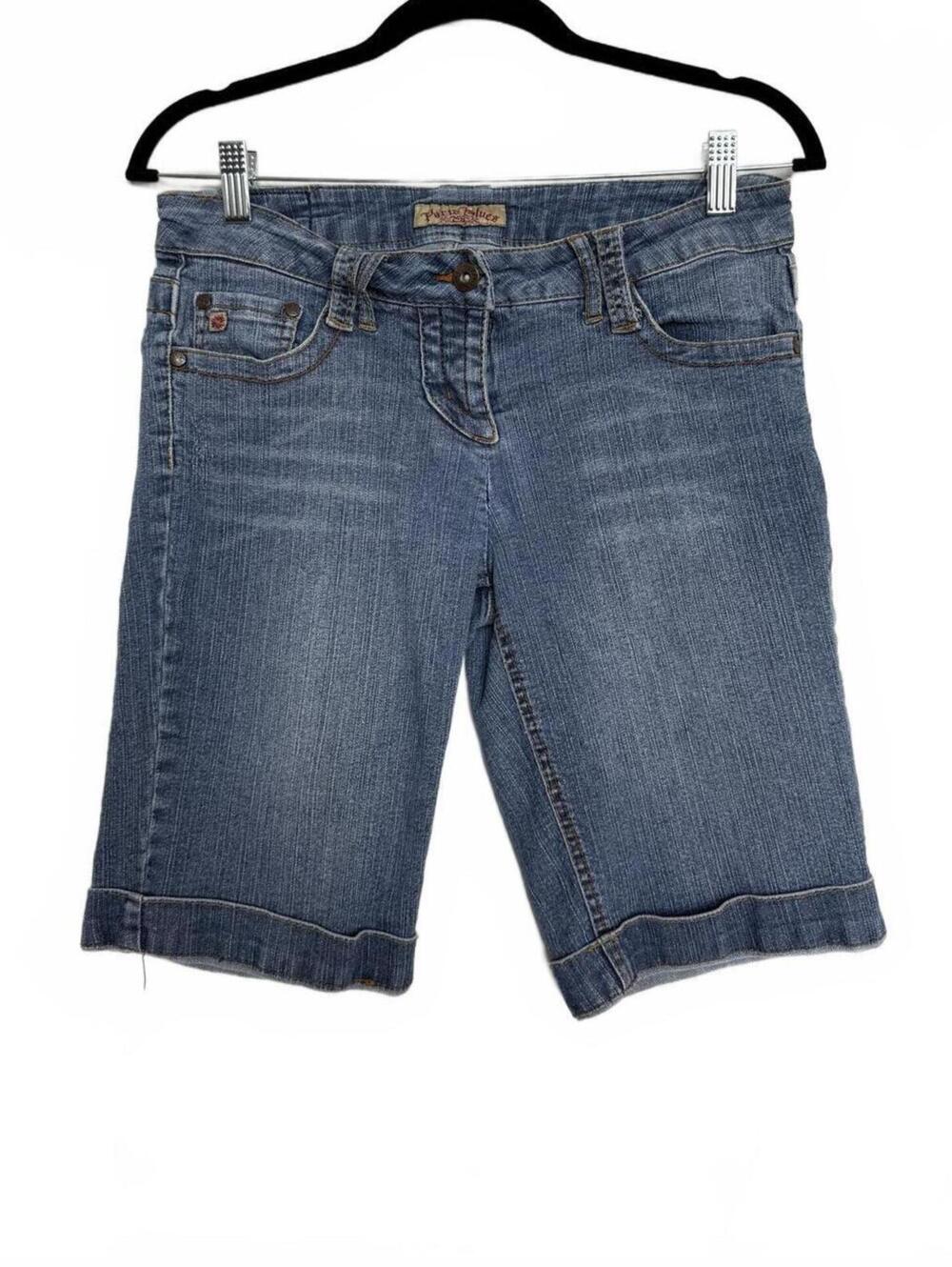 Vintage Y2K Paris Blues Denim Shorts Size‎ 9